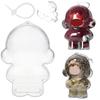 3/1Pcs For Skullpanda Winter Symphony And Impressionnisme Series Transparent  Protective Cover Portable Case With Hook Strap