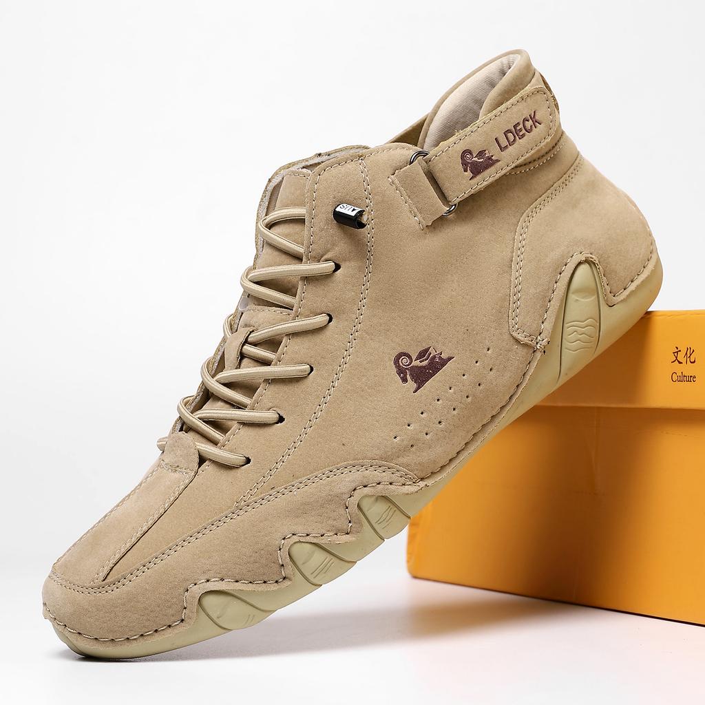 Hot Selling Martin Boots Autumn and Winter High Top Octopus Men's Casual Short Boots