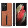 Роскошный чехол из мягкой кожи для телефона Samsung Galaxy S24 S23 FE S22 S21 S20 Ultra Plus S10 Note 20 Note 9 A05S с карманом для карт