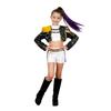 Demon Hunter Girl's Costume Performance Outfit for Stage Shows Halloween Cosplay Stage Attire for Comfort Colorful Dance Ensemble