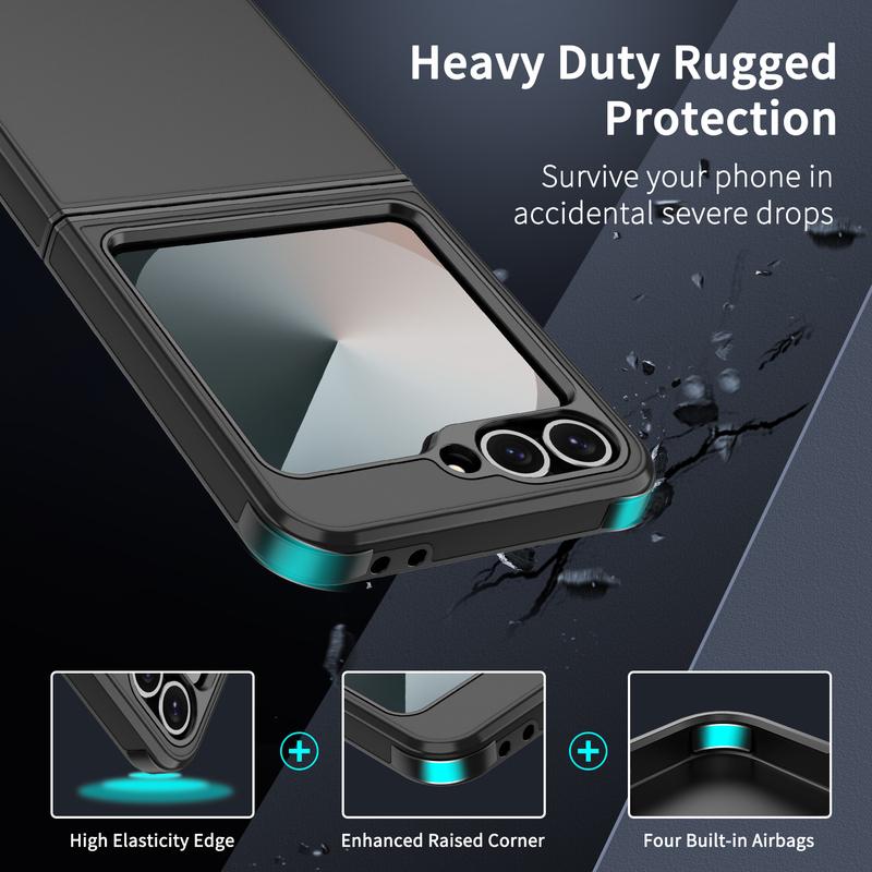 Luxury Original Official Slim Matte Protection Phone Case Samsung Galaxy Z Flip 7 6 5 4 For Wireless Charging Shockproof Cover