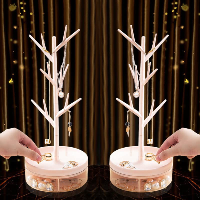 Подставка для ключей в форме дерева с несколькими вилками, серьги, ожерелья, кольца, подставка для ювелирных изделий, елка, принадлежности для спальни