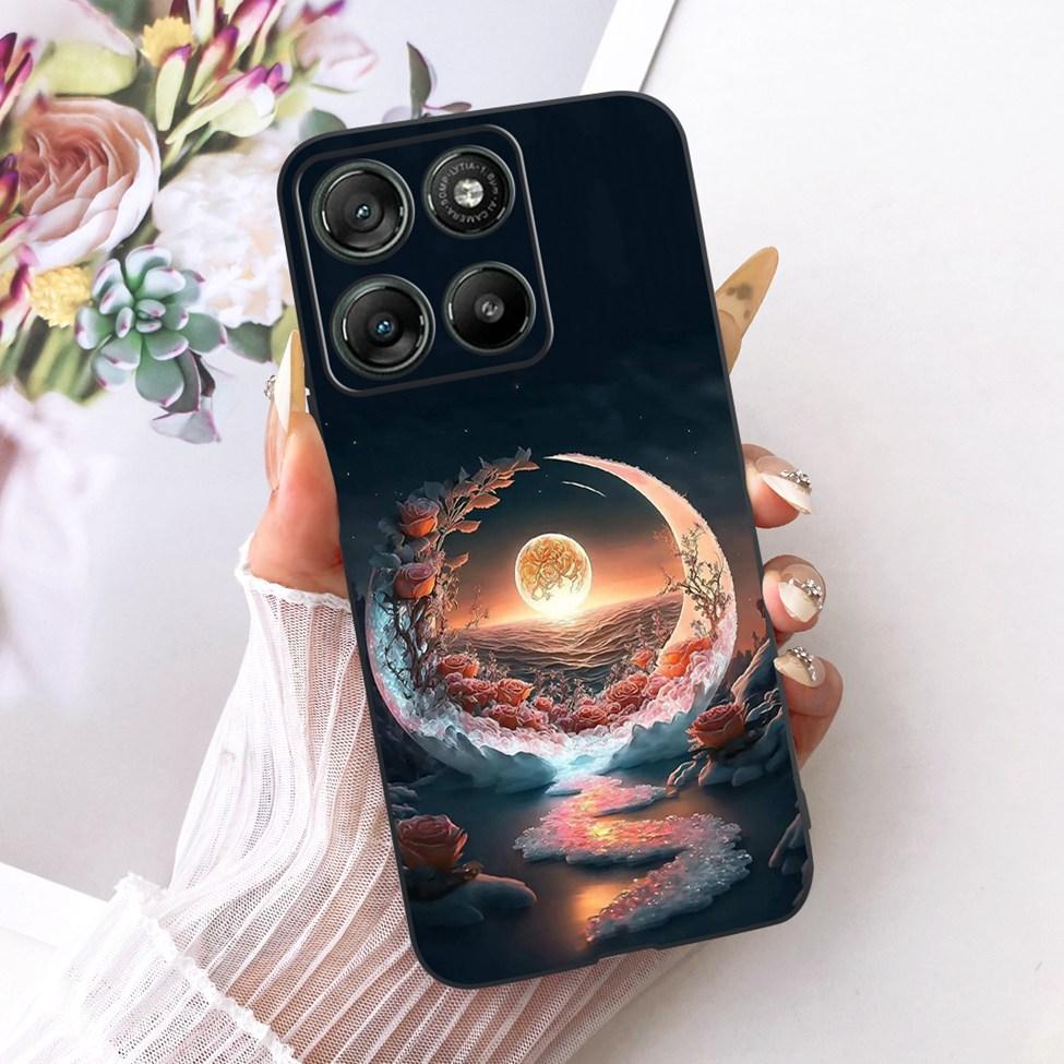Casing For Motorola Moto G77 Case Aesthetic Luxury Cute Cat Fashion Butterfly Cool Painted Cover For Motorola XT2621-4