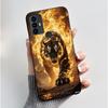 Anti-scratch Casing For TCL 30 SE/TCL 30E/TCL 306/TCL 305 Cover Soft Silicone Black Shell Golden Butterflie And Flower Pattern
