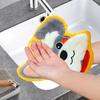 Thickening Hand Towel Dog Shaped Kid Towel Kawaii Kitchen Handkerchief  Bathroom