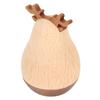 Deer Wobbler Cute Exquisite Sturdy Durable Wood Decorative Eye Catching Roly Poly Toy for Kids Home