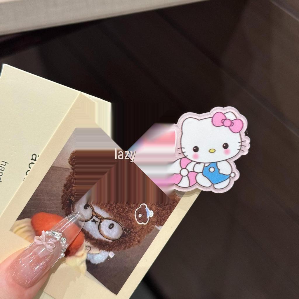 Очаровательная заколка для волос "Конфетный котик" - Милый японский аксессуар-уточка для девочек