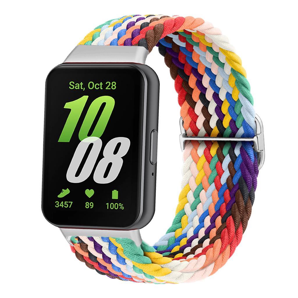 Braided Solo Loop Strap for Samsung Galaxy Fit 3 Accessories Adjustable sport Nylon Replacement correa bracelet galaxy fit3 band