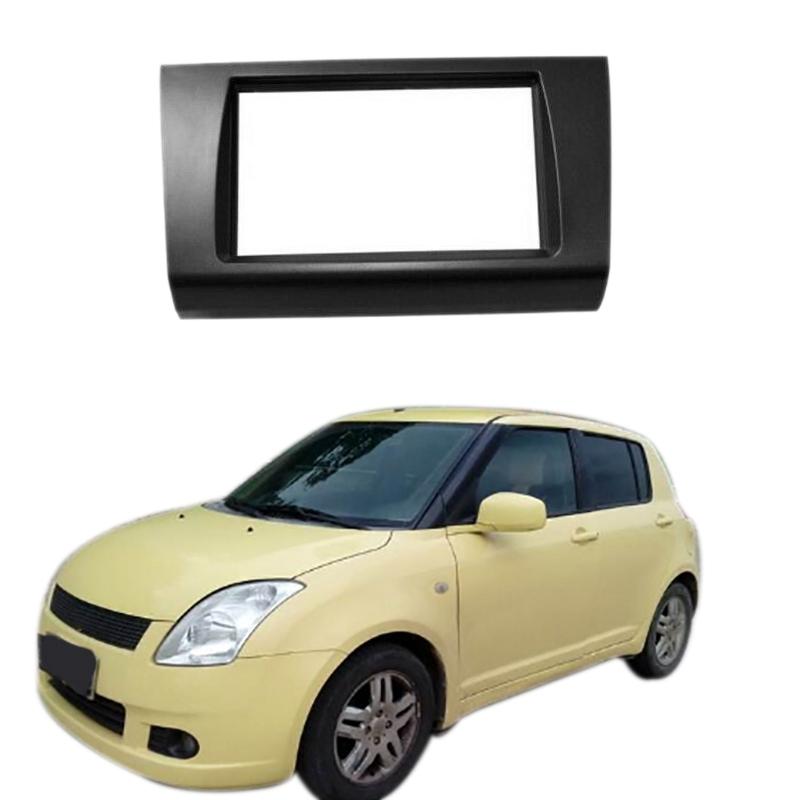 For Suzuki Swift 2005-2010 2 Din Audio Panel DVD Navigation Panel Frame Car Fascias Stereo Radio Panel