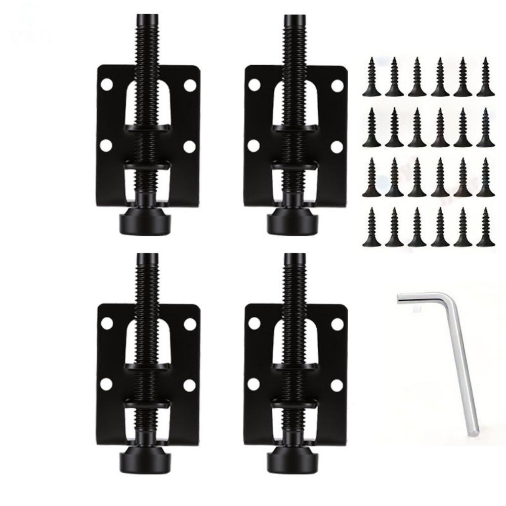 4pcs L Shape Furniture Leveler Legs Adjustable Height Chair Side Bracket Home