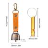 Bear Bell with Emergency Whistle Set with Magnetic Silencer Bear Repelling Bell for Outdoor Camping Survival Hiking Climbing