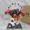 30 см Аниме Фигурка One Piece Тэнси Луффи Сцена Битвы Фигурка Действия Кукла Модель из ПВХ Игрушки Настольное Украшение Подарок