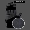 Outdoor Winter Warm Gloves Touch Screen Fingers Gloves Anti Slip Windproof Waterproof for Running Cycle Driving Hiking