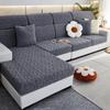 Ginkgo Leaf Pattern Velvet Sofa Seat Cover Cushion Cover Thick Jacquard Solid Soft Stretch Sofa Slipcovers Funiture Protector