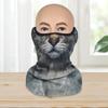 Бандана шарф повязка на лицо с ушами подвесная маска для езды кошка полузащита от солнца для бега