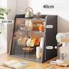 Kitchen Storage Rack Kitchen Acrylic Cup Storage Cabinet Desktop Storage Box Cup Shelf Tea Set Storage Rack Dustproof Cup Holder