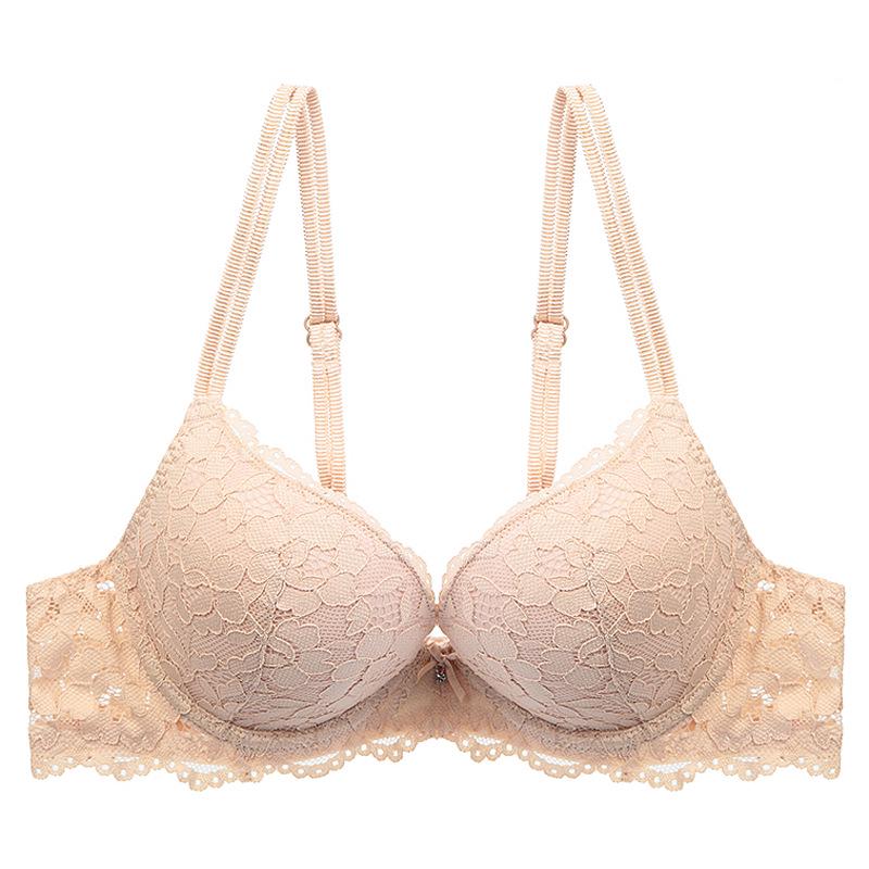 Cross-Border Lace Push-Up Bra & Plus Size Lingerie Set