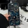 Для iPhone 17 16 15 14 13 12 11 Pro Max Чехол Дизайн Луна Солнце Печатный Силиконовый Чехол Для iPhone XS X XR 7 8 Plus 16e 17 Air Funda