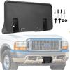 Replacement For Front Bumper License Plate Frame Bracket - Ford F250 F350 Super Duty LC3Z-17A385-AB