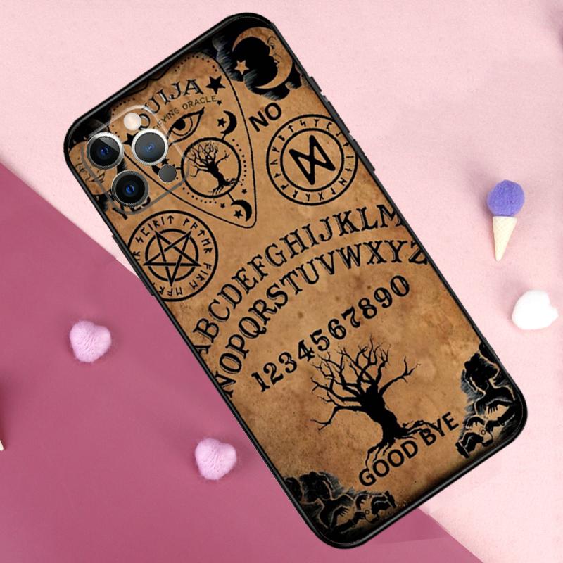 Ouija Board Phone Case For iPhone 17 Pro Max 14 15 16 Plus 11 Pro Max 12 13 Mini 16e 17 Air Back Cover