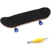 Finger Finger Perfect for Boys and Day Ideal for Skateboarding Image Training Skateboard, Skateboard, Fingerboard, Girls, Children's Gift, (Navy Blue)