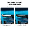 Car Headlight Protective Film For Honda Prologue 2025-2025 Smoke Black TPU PPF Vinyl Wrap Film Pre-cut Anti-Scratch Custom Fit