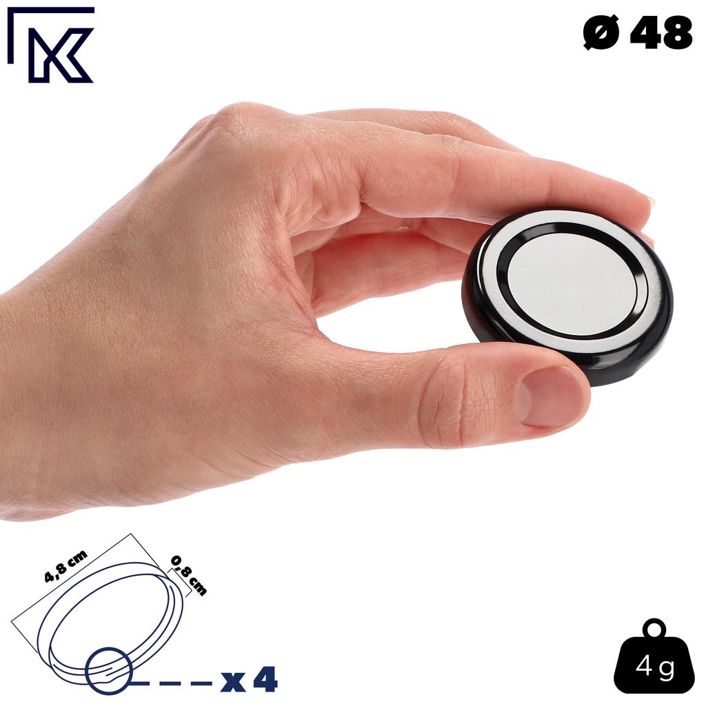 KADAX Крышки для банок крышка банки крышка крышки fi48 10шт 4-защелки
