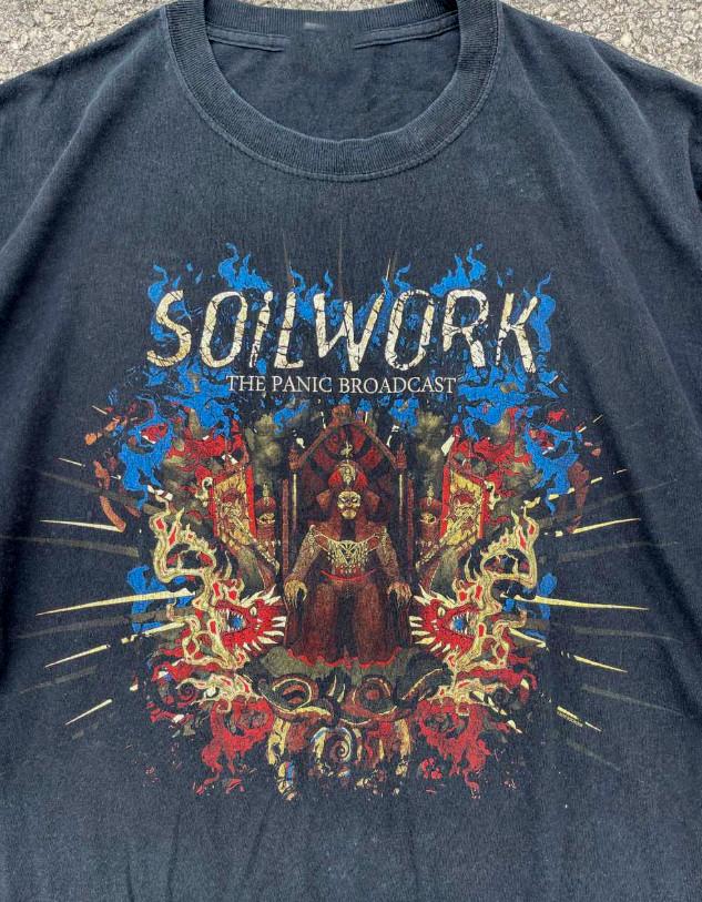 Футболка унисекс Soilwork The Panic Broadcast от S до 5XL