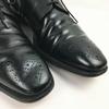 80s-90s JOSEPH CHEANEY Vintage Made in England Plain Toe Shoes Black Size 9/27.5 Men's(USED)