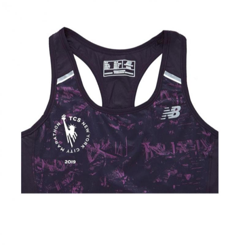 New Balance Wnycmnbice Singlet Nbng946012 Фиолетовый