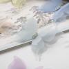 Набор из 10 градиентных 3D-бабочек из органзы со стразами для поделок DIY
