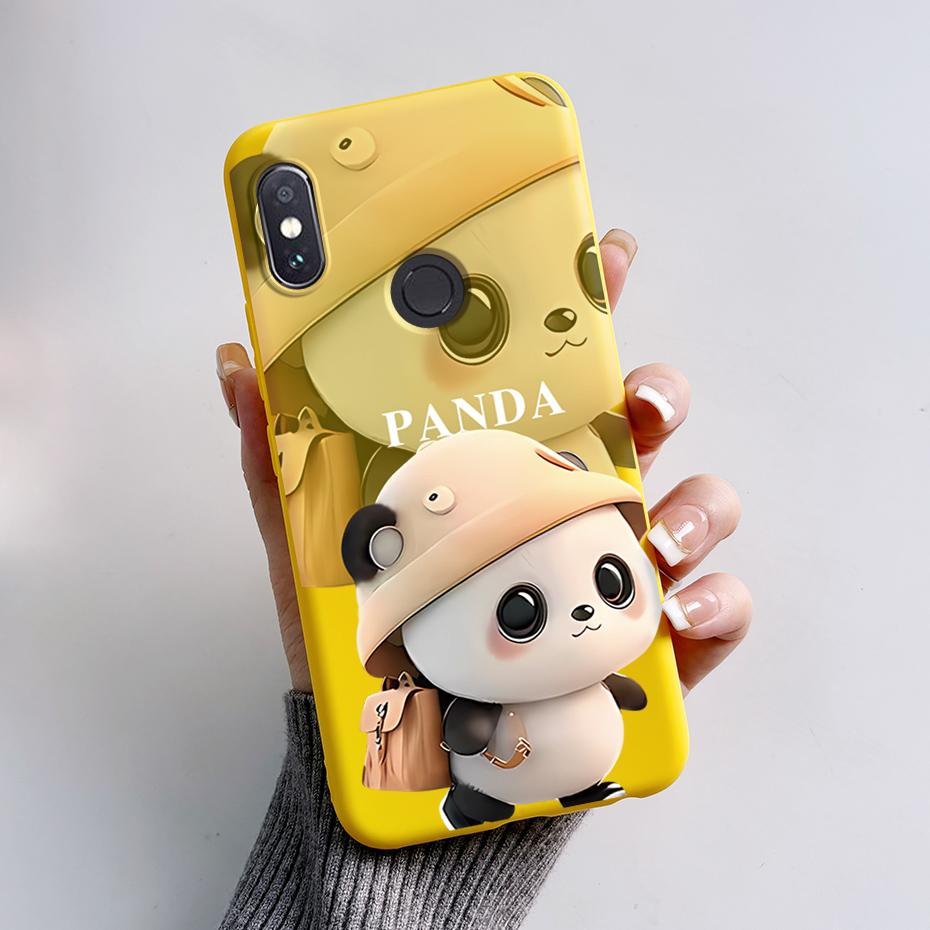 For Xiaomi Redmi Note 5 Pro Case Cute Rabbit Panda Cover TPU Soft Silicone Funda For Xiaomi Redmi Note 5 MEI7S MEI7 Note5 Bumper