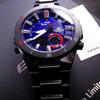 Casio Серия EDIFICE SCUDERIA TORO ROSSO Мода для автоспорта Кварцевый механизм Браслет из нержавеющей стали с ионным покрытием Японские и корейские часы ERA-110TR-2A
