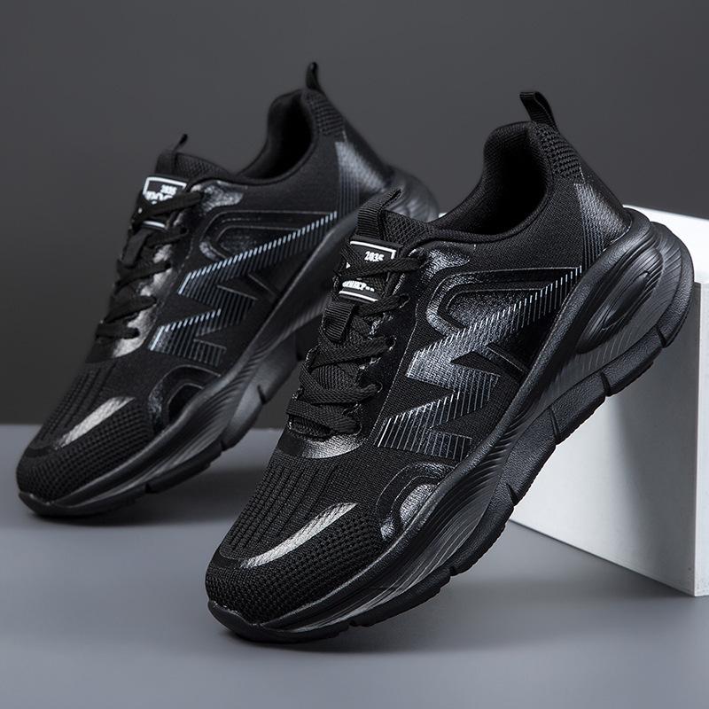 The Same Simple Running Shoes for Men and Women, The New Casual Sports Shoes for Students, The Thick Sole Versatile Running Sports Shoes
