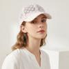 Lightweight Summer Baseball Cap Flower Embroidery Outdoor Sun Hat  Female Fashion