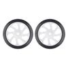 2PCS Air Compressor Wheel ABS and Rubber Universal Air Compressor Wheel Replacement