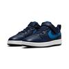 Nike Кроссовки Court Borough Low 2 PS Midnight Navy Imperial Blue для детей, черные BQ5451-403