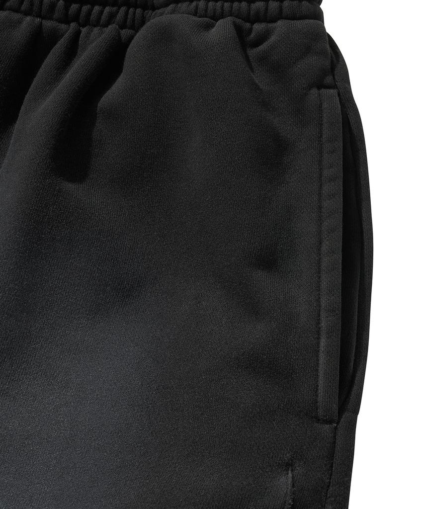 LIBERE Logo Sweat Half Pants / Black