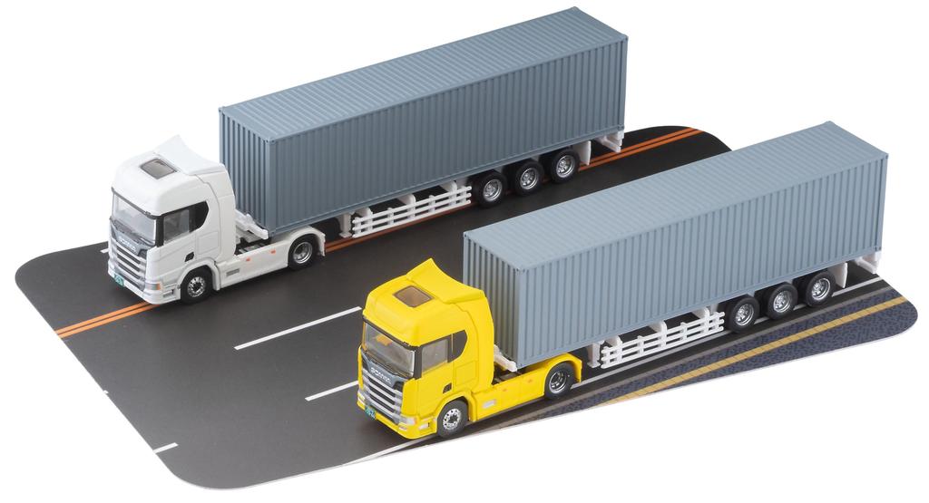 Tomytec Коллекция прицепов Набор прицепов Scania B Материалы для диорам