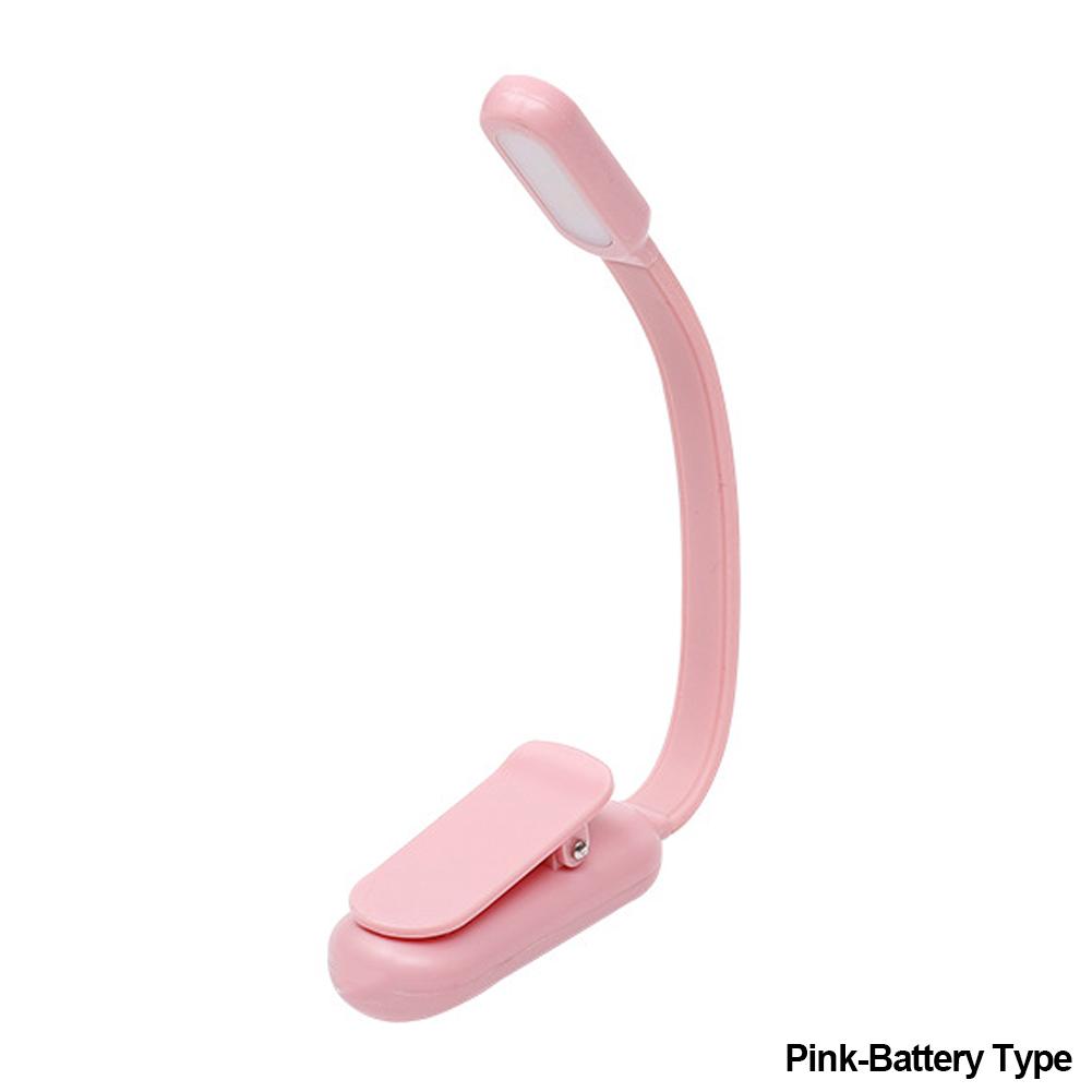 Компактная светодиодная лампа-клипса с 3 цветовыми режимами и гибкостью 360°