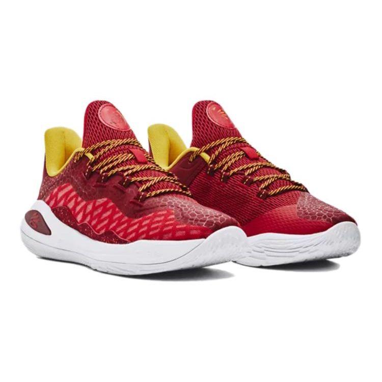 Bruce Lee x Curry Brand Curry Flow 11 GS Fire Детские кроссовки Красный кардинал 3027577-600