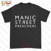 Manic Street Preachers Перевернутая футболка с логотипом группы Tee XVEH