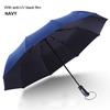 Fashion High Quality 10 Ribs 3 Folds Automatic Folding Umbrella Compact Travel Parasol Windproof Uv Resistance