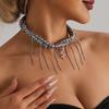 Аксессуары В стиле Инс Серпантиновая подвеска Бусы Ожерелье Кисточка Ювелирные аксессуары для женщин