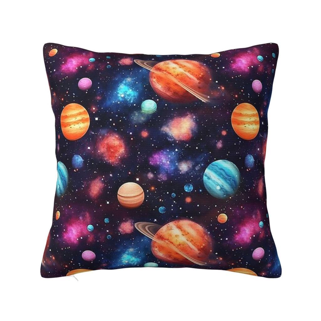 Солнечная Система Космос Планеты Вселенная Квадратная Наволочка Чехол для Подушки Наволочка Чехол для Декоративной Подушки для Дома Дивана Гостиной