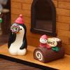 Ручная работа Закка Санта Клаус Смоляные украшения для рождественского декора