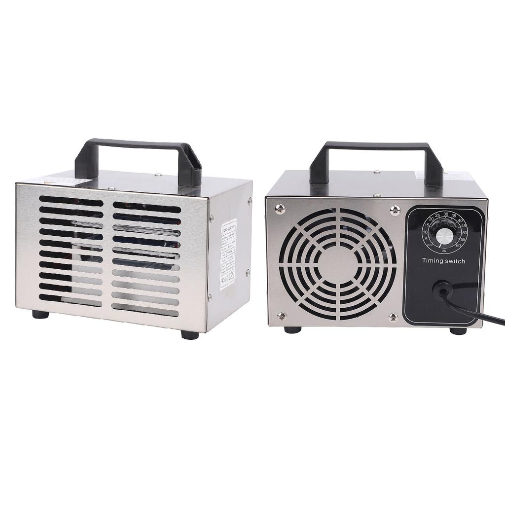 Озонатор для устранения запахов из нержавеющей стали O₃ генератор дезодорант машина для удаления запахов для автомобиля