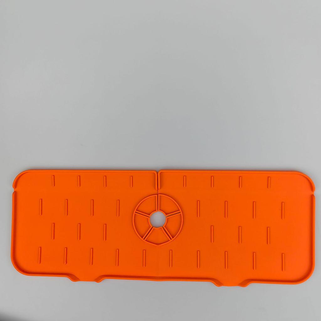 Kitchen Silicone Faucet Absorbent Pad Sink Splash Catcher Countertop Protector Pad Bathroom Drainage Pad Kitchen Gadgets Sinks