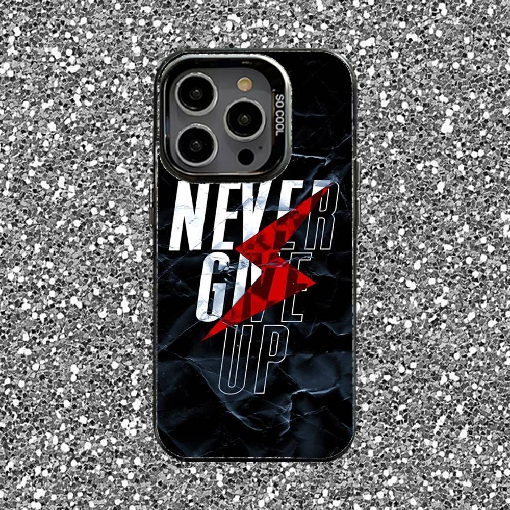 Fitness Bodybuilding Gym Phone Case For iPhone 16,15,14,13,12,11,Pro,XS,Max,Plus,Mini,SE Black Candy Matte Shockproof Cover