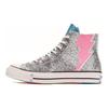 Converse 1970-е Pride Высокие кеды с блестками и пайетками Унисекс Высокие парусиновые кеды Серые